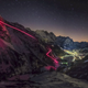 Illustration for article titled Insane night wingsuit flight results in this spectacular picture